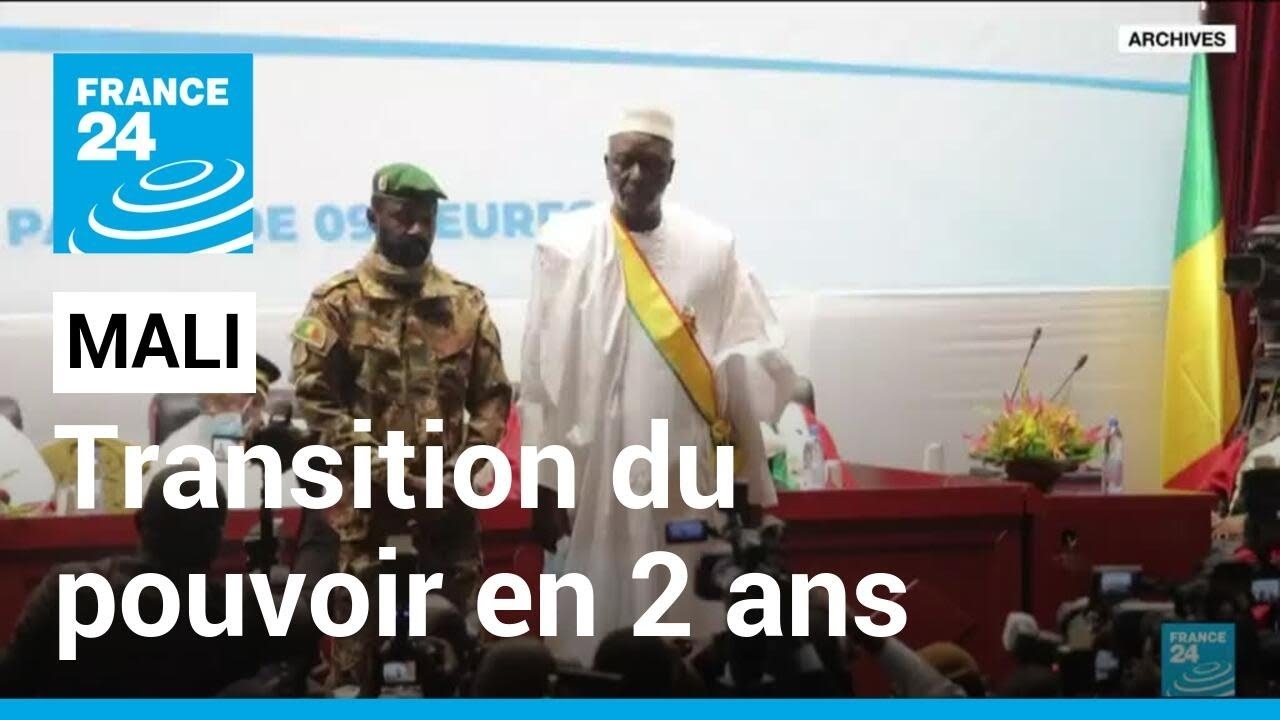 Mali : la junte se donne deux ans pour op&eacute;rer une transition vers le pouvoir civil &bull; FRANCE 24