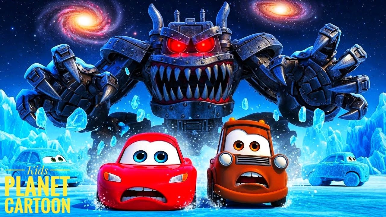 Frozen Planet Monster!🚗❄️👀 | Kids Cartoon