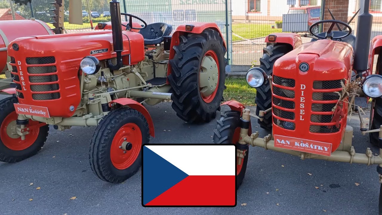 Historyczne TRAKTORY w Czechach | NIETYPOWE ZETORY | Kropáčova Vrutice 2023