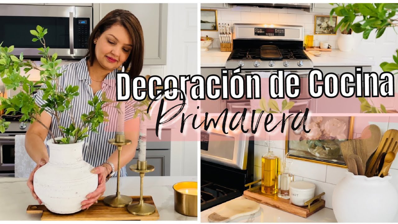 Decoraci&oacute;n Neutral de 🌸Primavera🌸para la Cocina🌸-Jenny en Casa