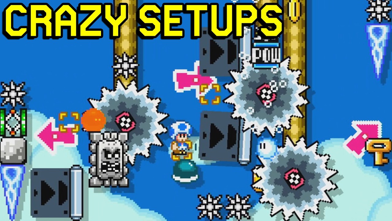 These Mario Maker Setups Are Actually Insane