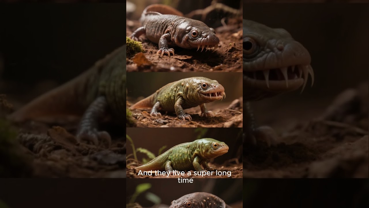 Olm (Cave Salamander) #Olm #CaveCreature #NatureAdaptation #WeirdAnimals #SurvivalInstinct