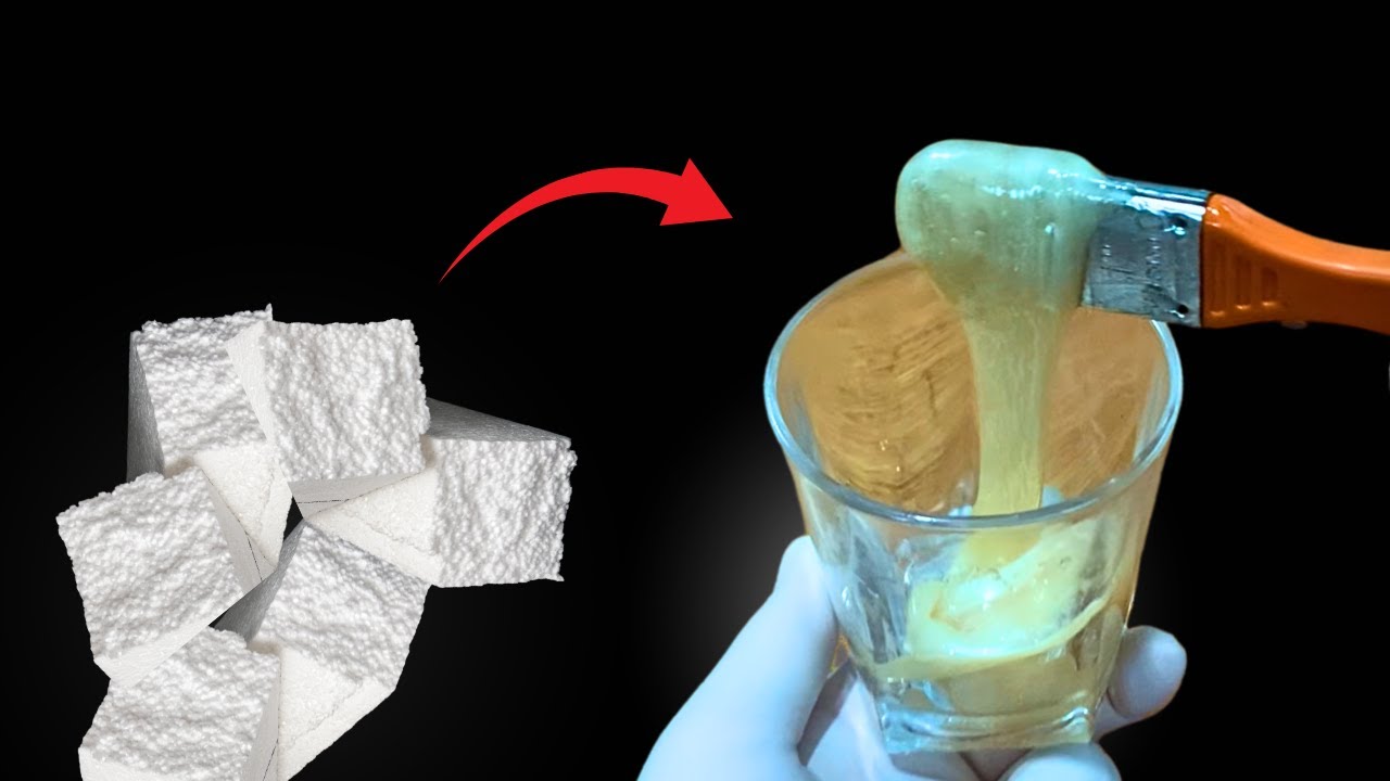 Gasoline + Styrofoam = Super Strong Glue? Crazy Experiment & Practical Uses!