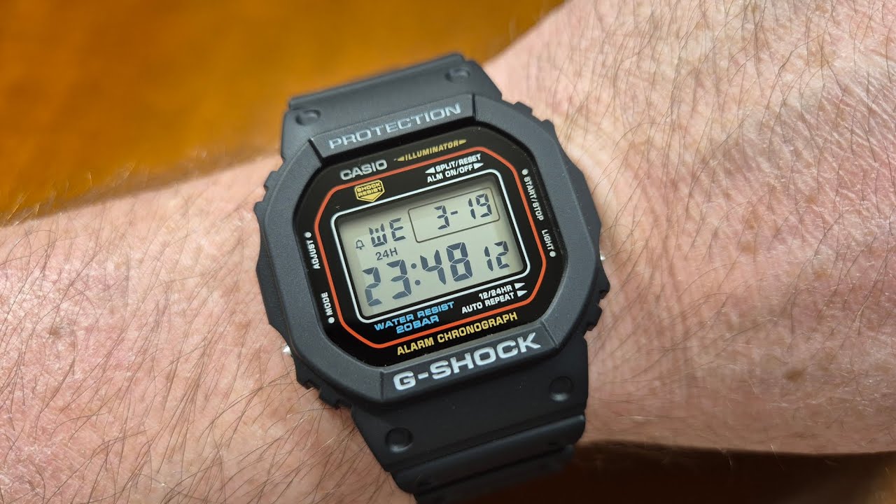 Casio G-Shock DW-5600RL-1JF - unboxing, recenzja i przymiarka [PL]