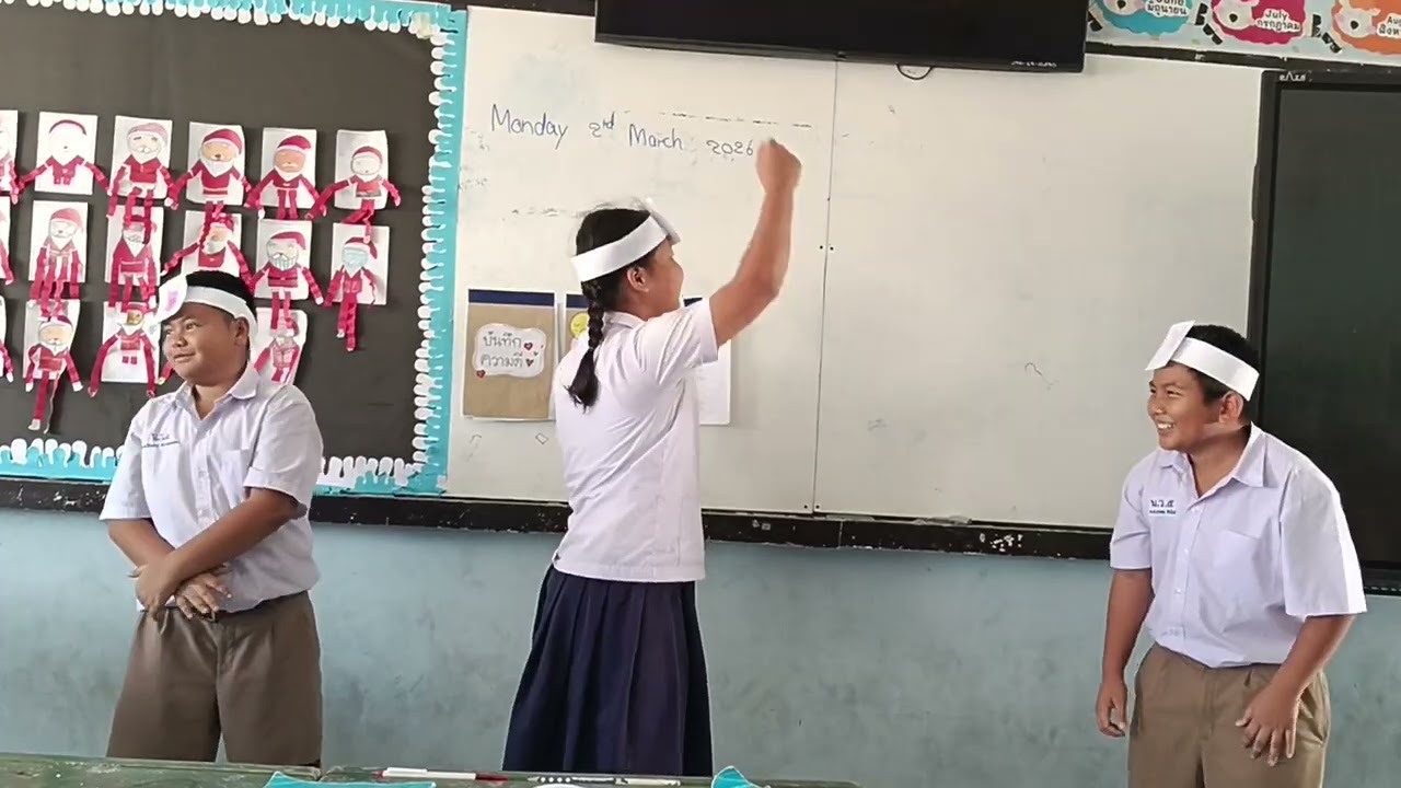 แสดงนิทานของนักเรียนชั้นประถมศึกษาปีที่ 4นว 5 รุ่นที่ 1ปี 2568