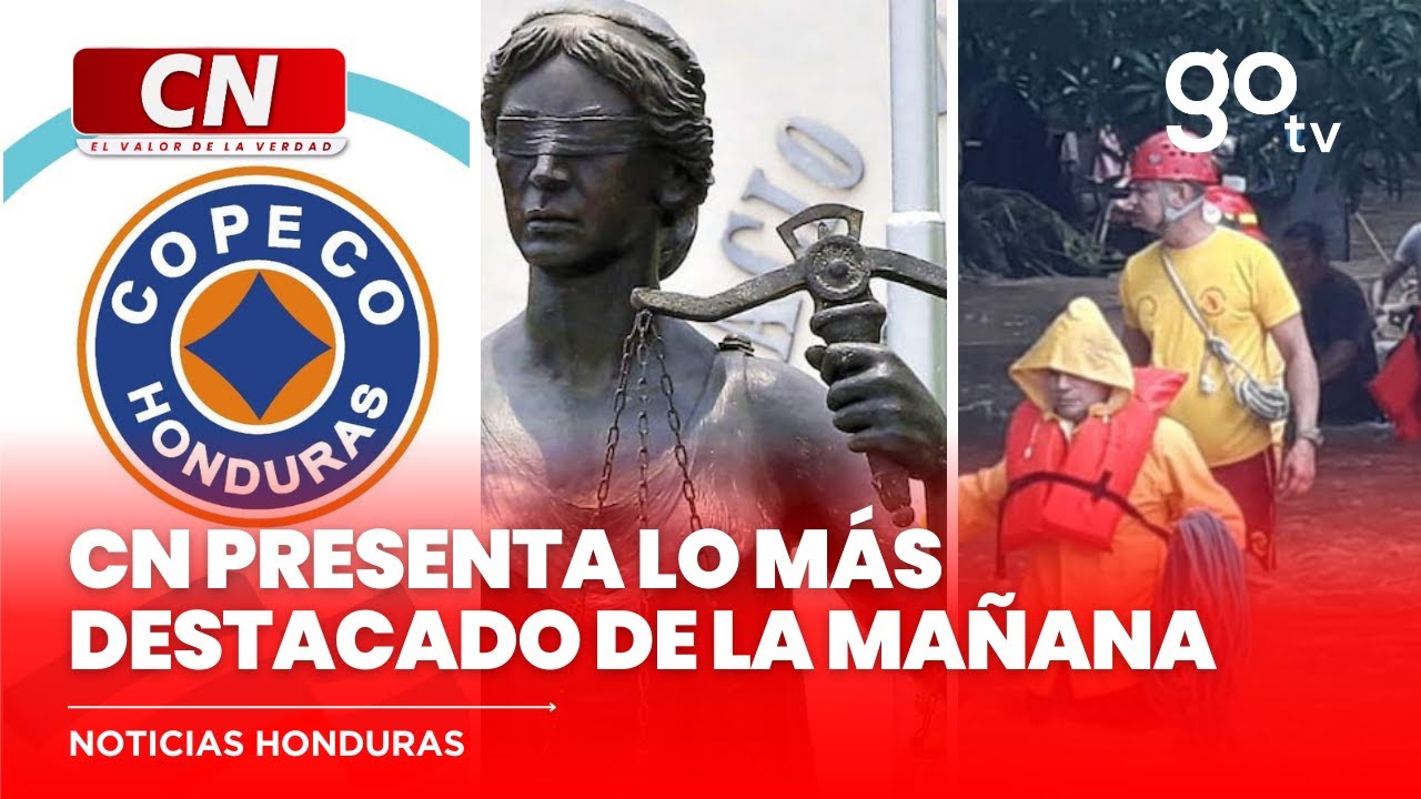 📌Frente frío daña Litoral, CSJ convoca por extradición, CONAPREMM activa plan