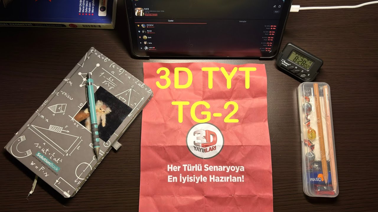 3D TG TYT-2 Yorumum | 5 Aralık Çalışmam