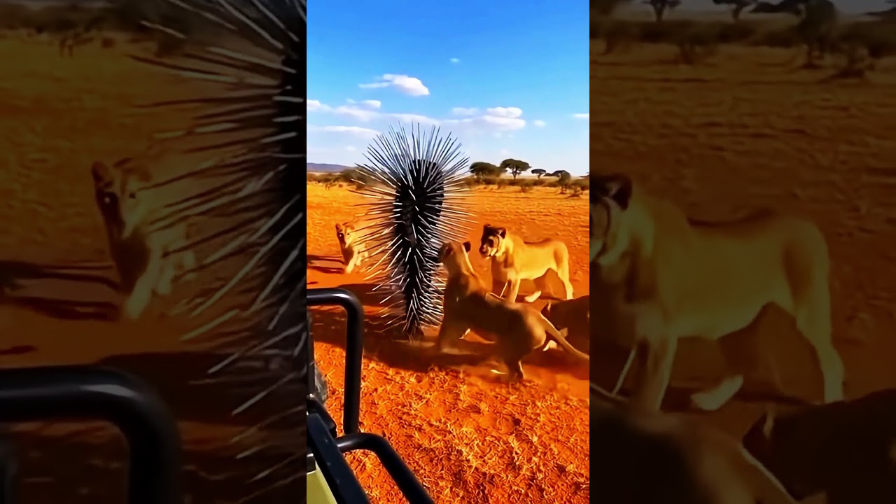 They Circle Him, But Can’t Break Through the Spikes 