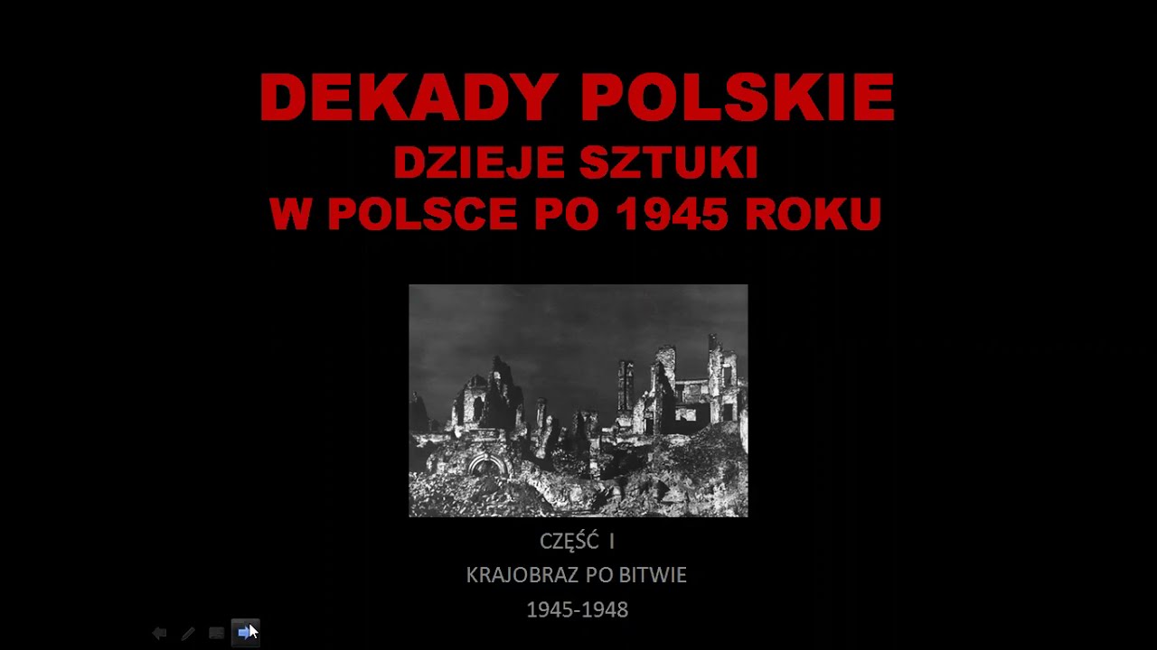 Sztuka polska 2 połowy XX wieku