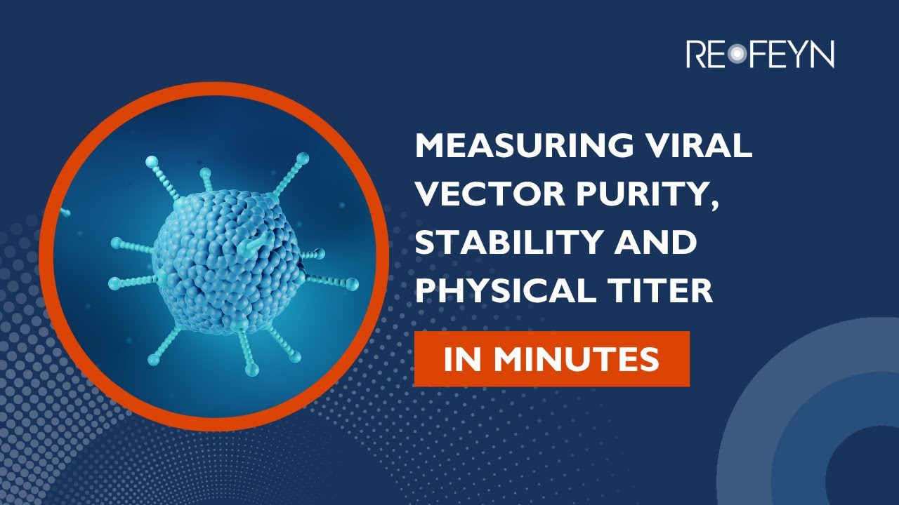 Measuring viral vector purity, stability and physical titer in minutes &ndash; with just one tool