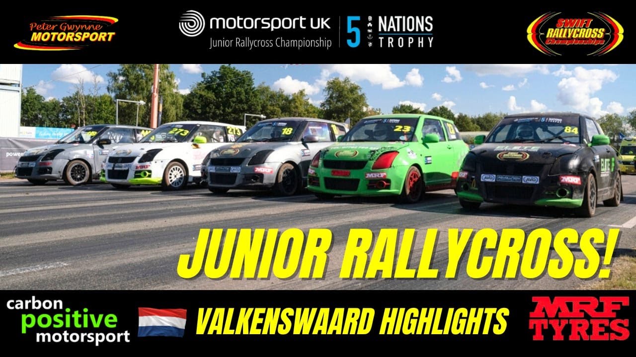 Motorsport UK Junior Rallycross returned to Valkenswaard | Swift Rallycross Highlights 2025