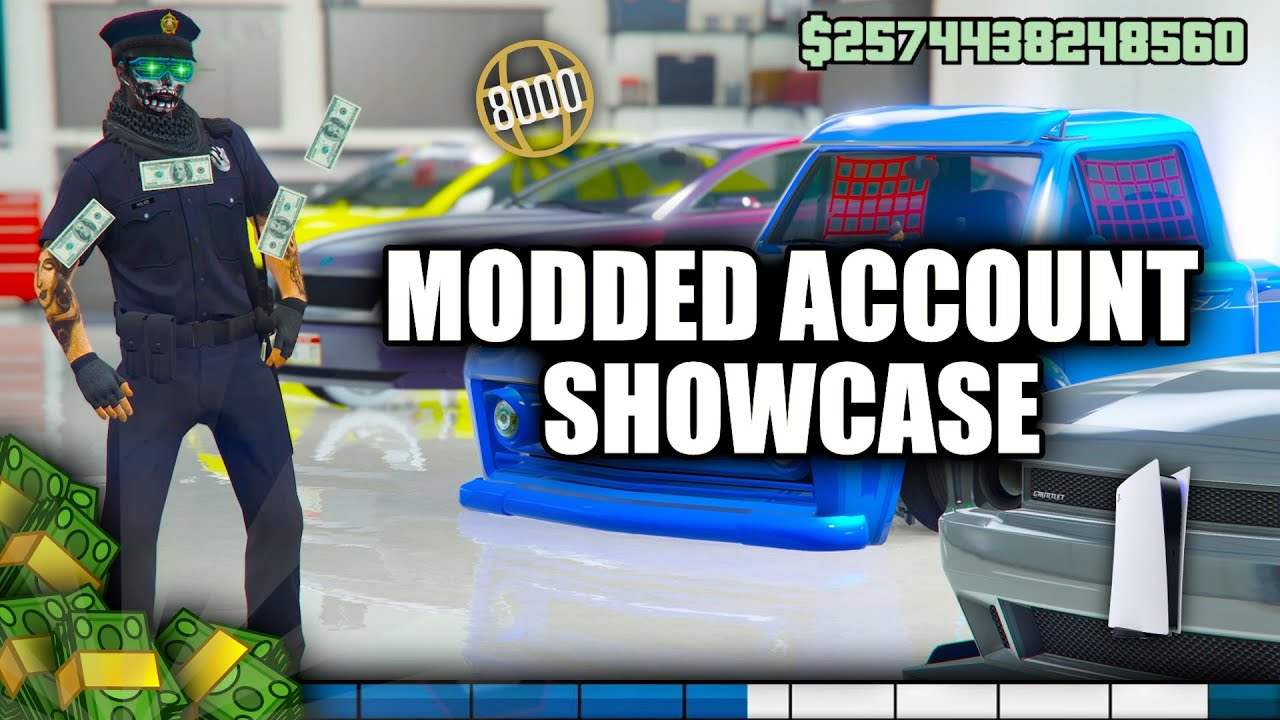 MODDED ACCOUNT SHOWCASE ( GTA 5 ONLINE ) PS5 EXPANDED UND ENHANCED l V3 NEW l 4K