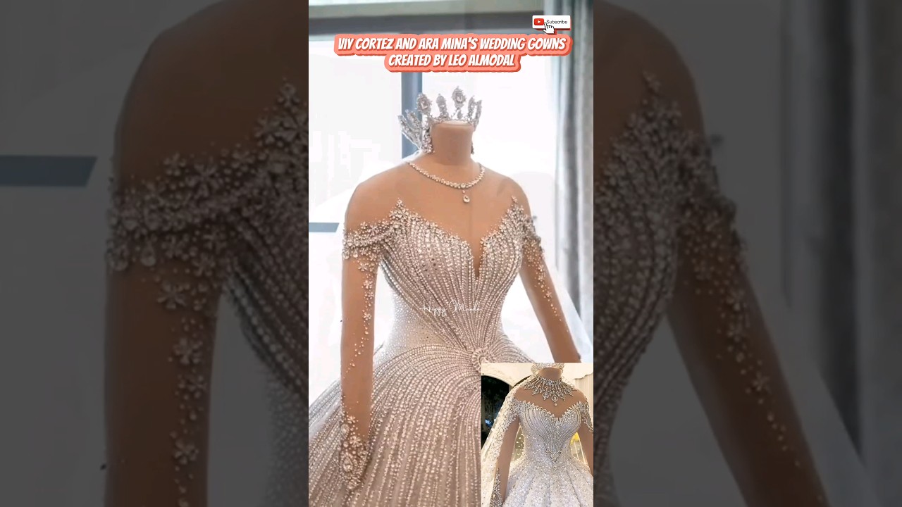 Gowns nina Viy at Ara Mina created by Leo Almodal #weddinggowns #shorts #viral #fyp #foryou