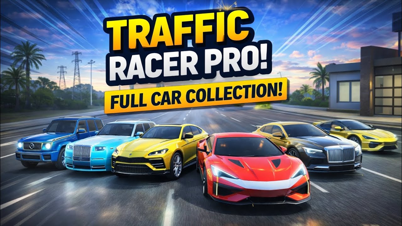 Traffic Racer Pro 🤑 Full Collection 😱