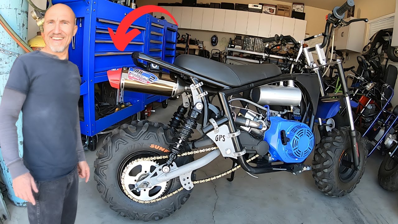 Custom Intake & Dirt Bike Exhaust: Turning My MM212 Into a Rocket (Sort Of)