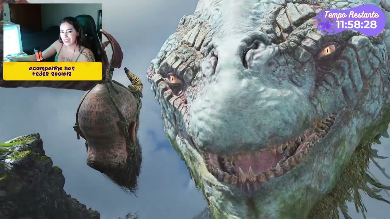 REAGINDO AO MIMIR FALANDO COM A SERPENTE DO MUNDO! (GOD OF WAR)