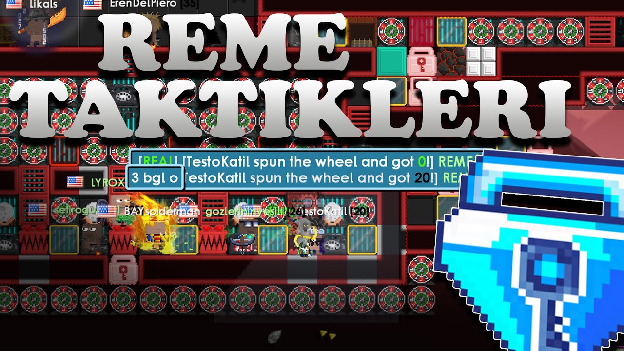 3 EFSANE REME TAKTİĞİNİ DENEDİM! | growtopia casino türkçe