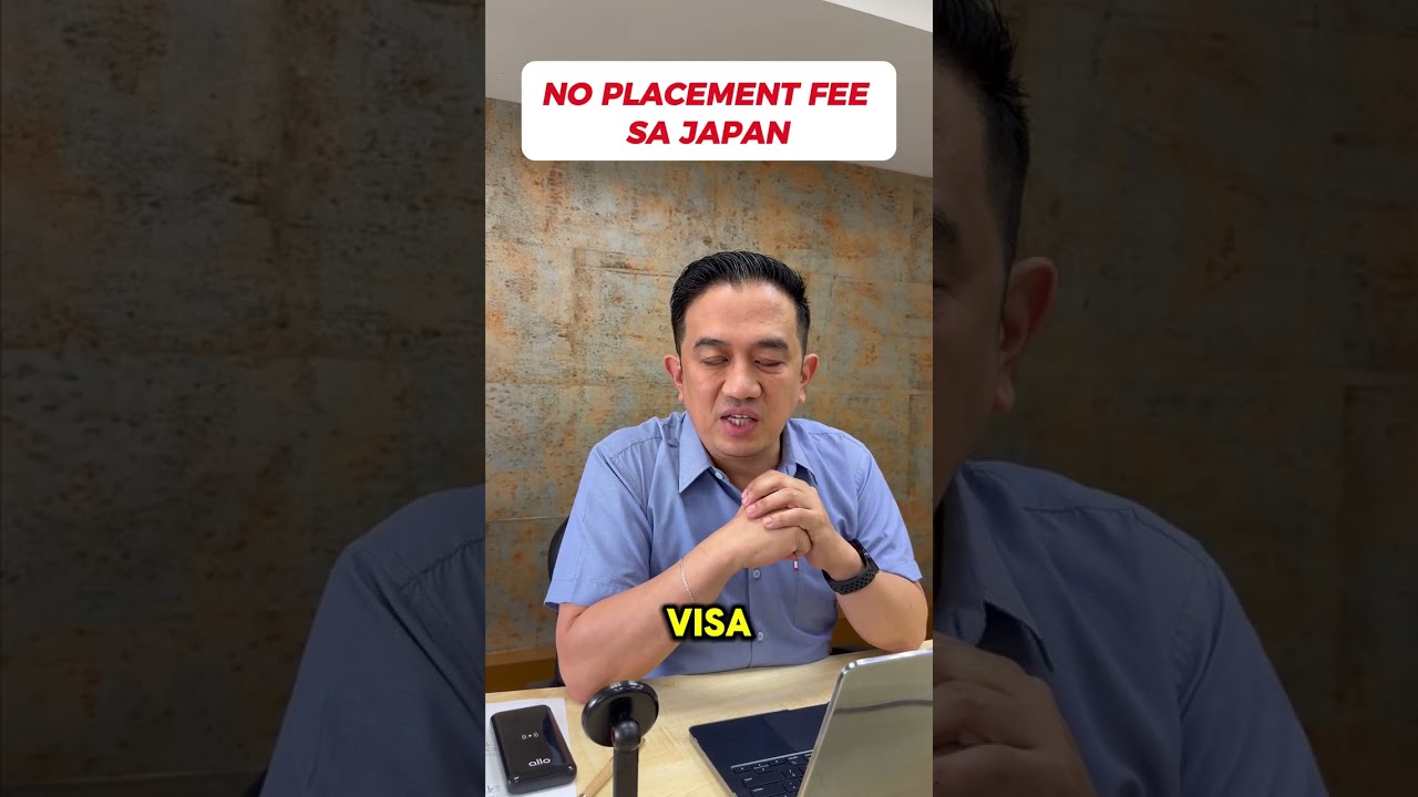 Trabaho sa Japan na WALANG Placement Fee | Totoo Ba o Scam?