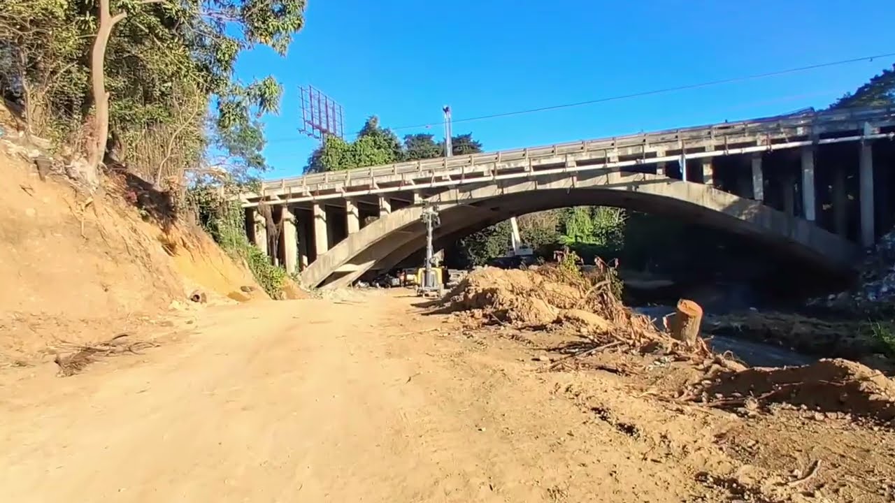 27 de enero de 2026 Monorriel de Santiago debajo del puente Estrella  Sadhalá.