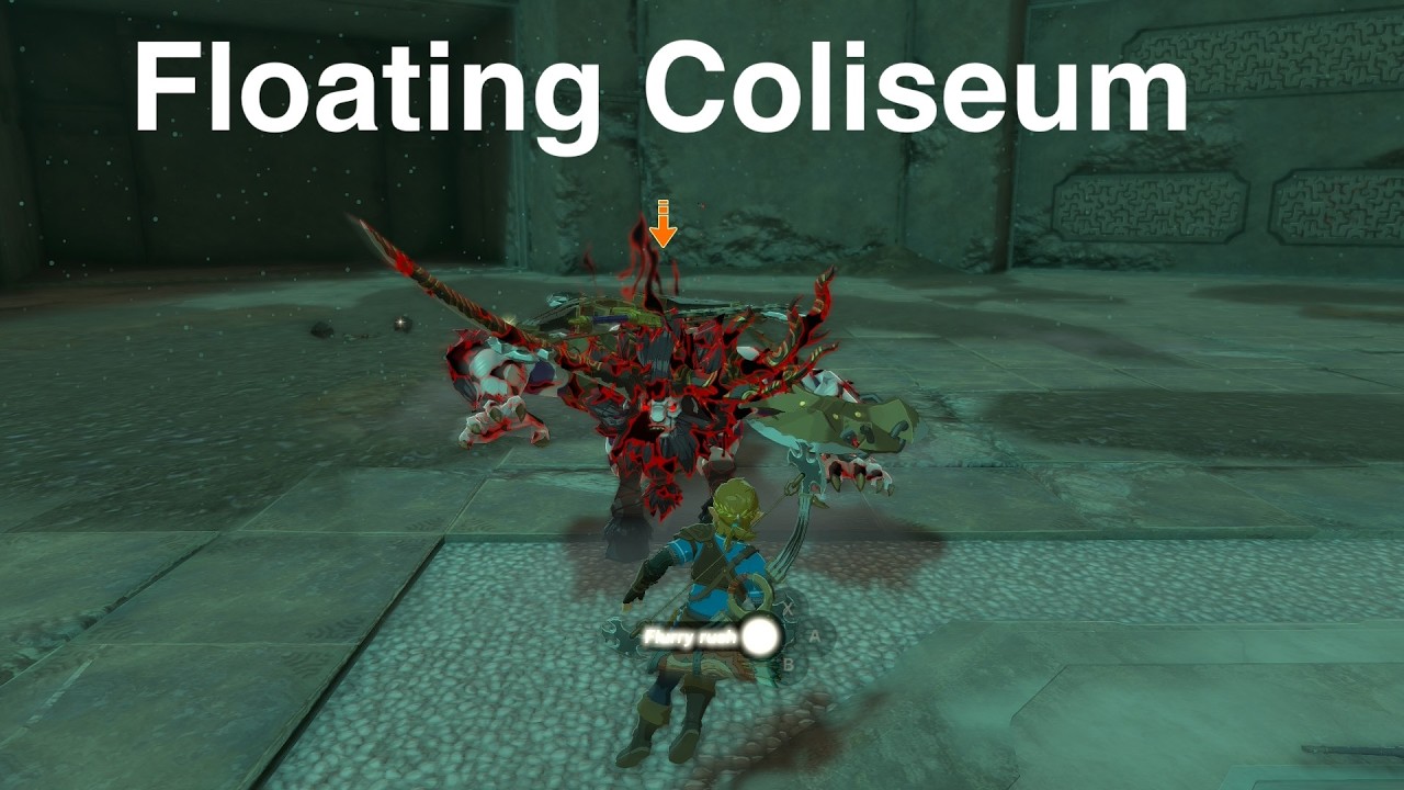 Legend of Zelda Tears of the Kingdom Floating Coliseum Challenge