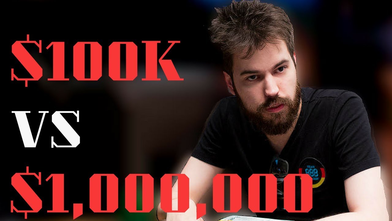Dominik Nitsche Explains his Ideal Field for the $1 Million