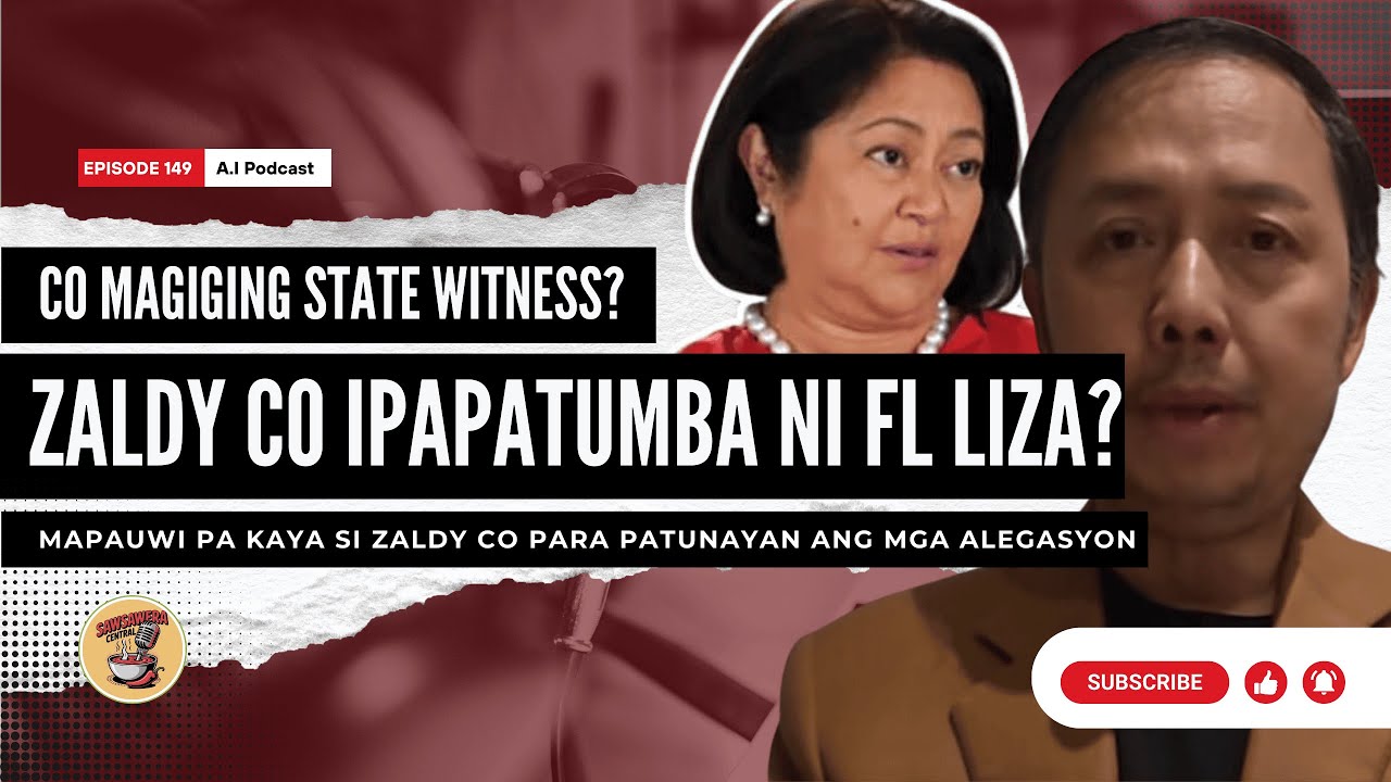 TOTOO KAYA? FL LIZA IPAPATUMBA SI ZALDY CO DAHIL SA KICKBACKS?