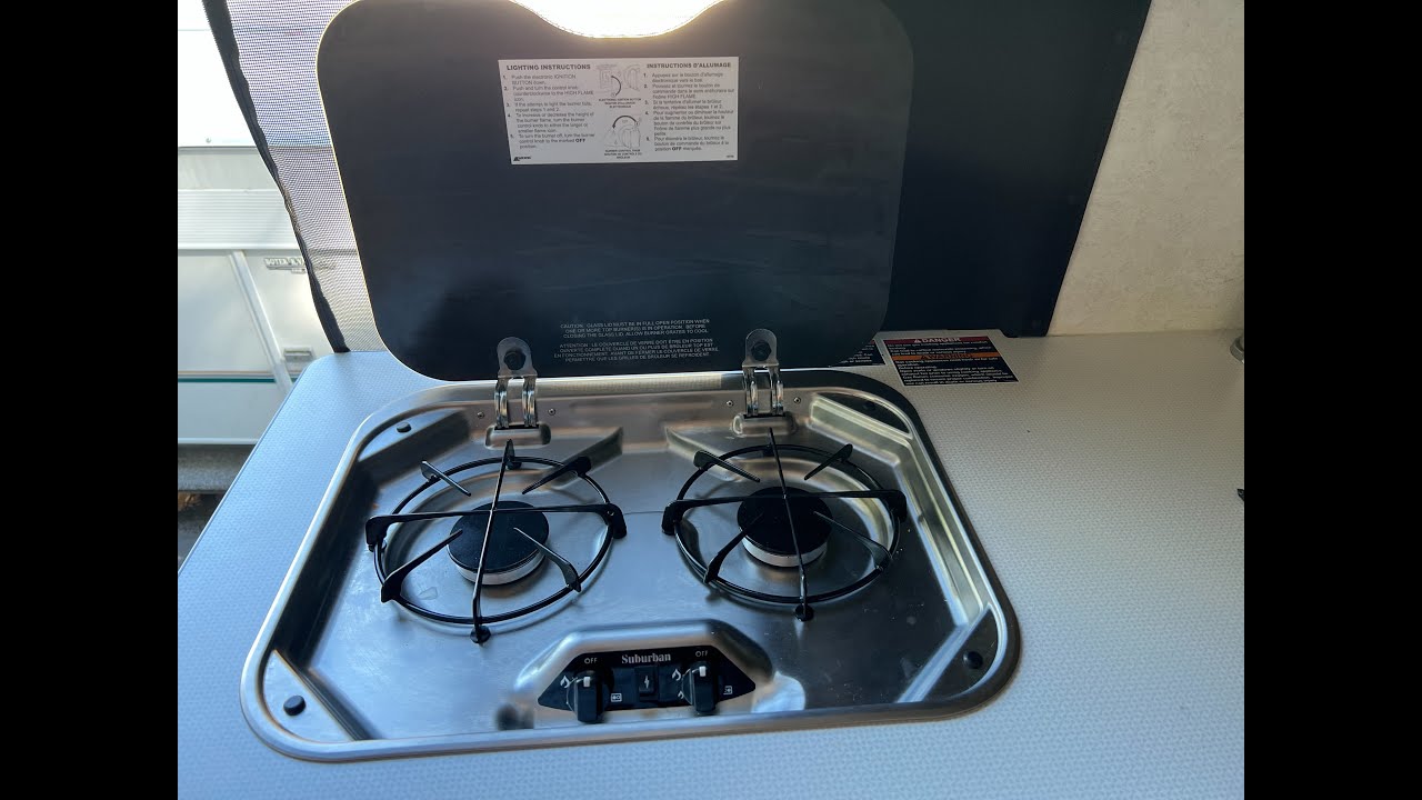 Water in your stove? : I show you how to drain it : Winnebago Solis 59PX