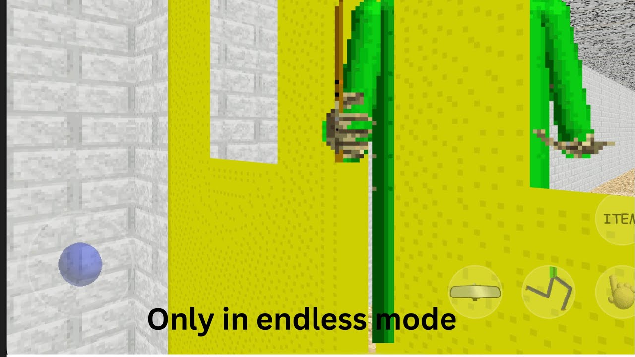 Try all math questions wrong in endless mode, Baldi’s basics!