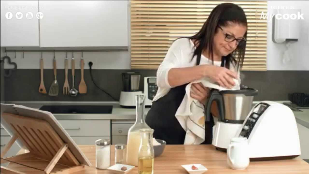 Demostración online Mycook Nº 4 - Crema de puerros y almendras