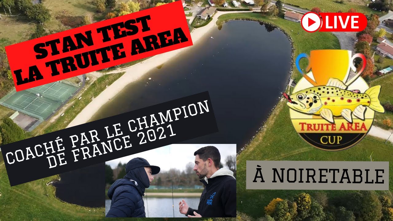 L et S Fishing // Stan participe à la Truite Area à Noirétable coaché par le champion de France
