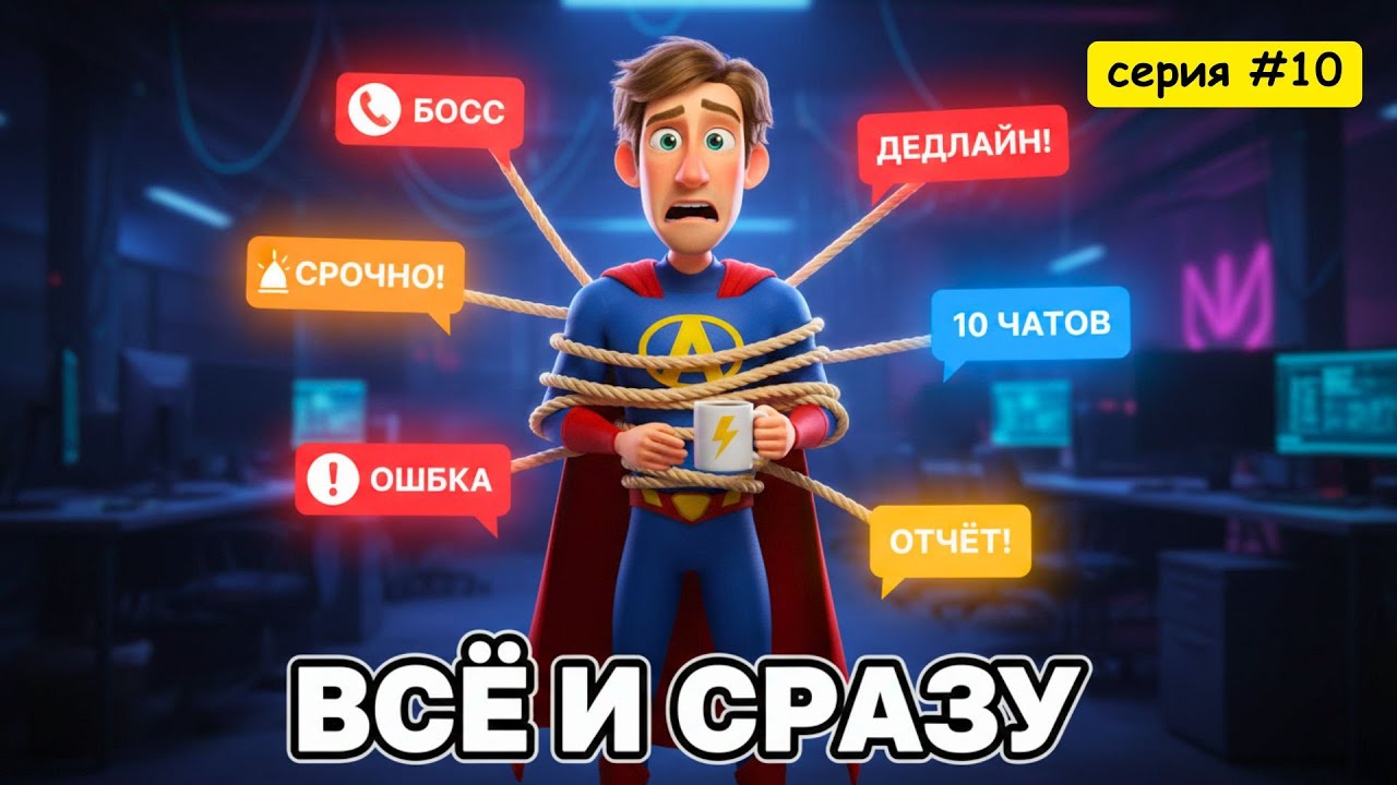 💥💻🔥 УВЕДОМЛЕНИЯ АТАКУЮТ! КАЖДЫЙ офисный работник чувствовал это | История Артёма #10