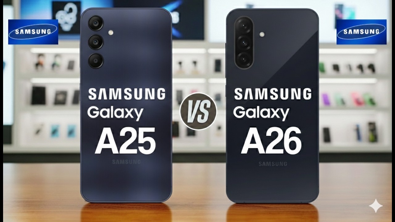 Samsung A25 vs A26 – Full Comparison | What’s New in A26?