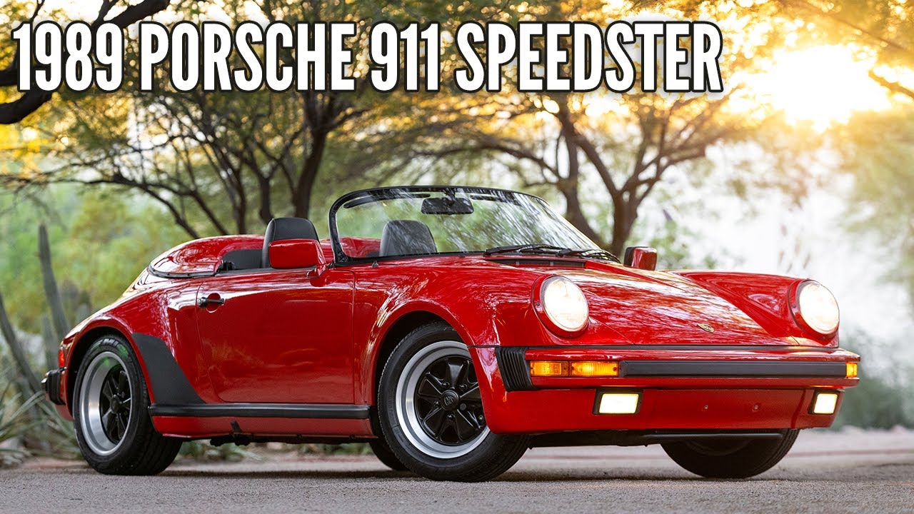 1989 Porsche 911 Speedster - Drive and Walk Around - Southwest Vintage Motorcars
