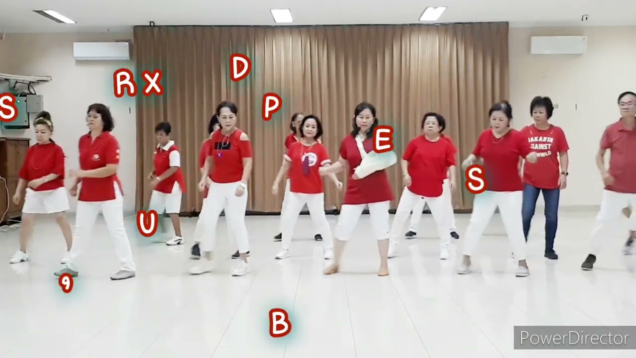 TIAN MI MI - Line Dance -  WALKTHROUGH by Happy Dance Class