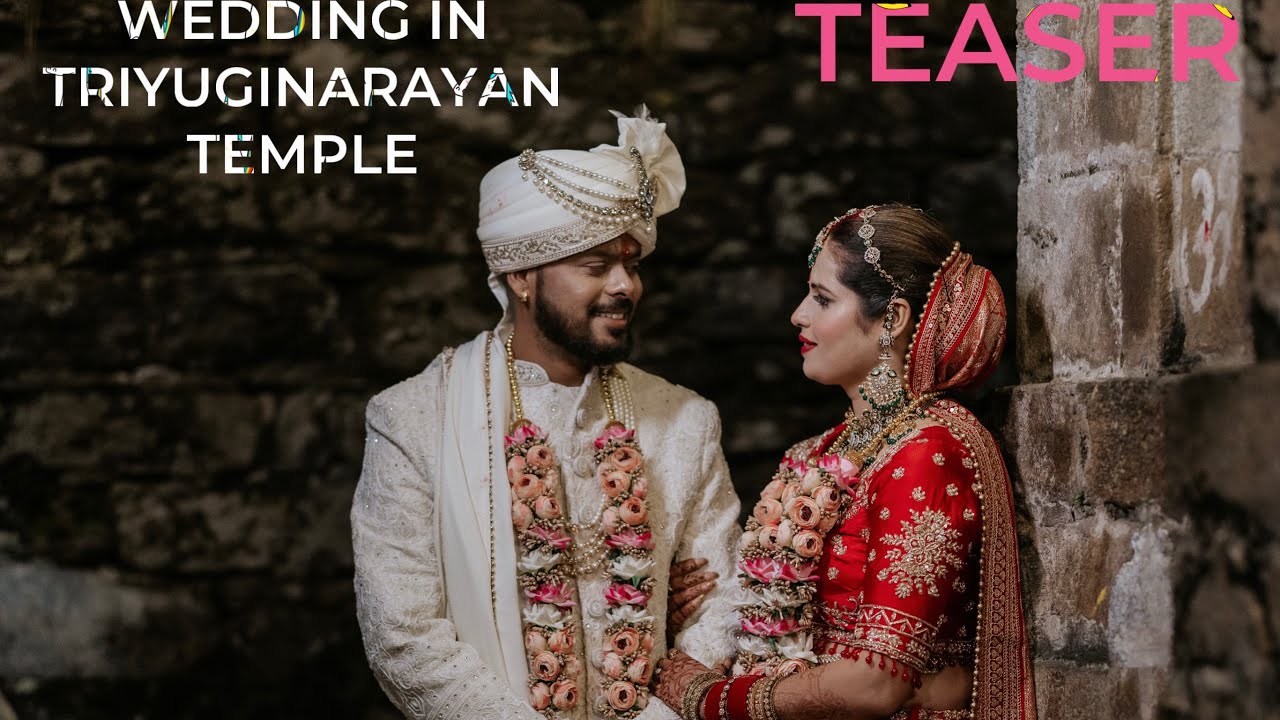 Wedding in Triyuginarayan Temple 🛕 where the Gods tied the knot || so did we ||
