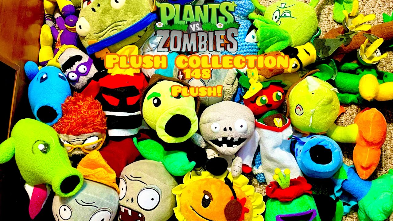 Plants VS Zombies Plush Collection. PVZ plush