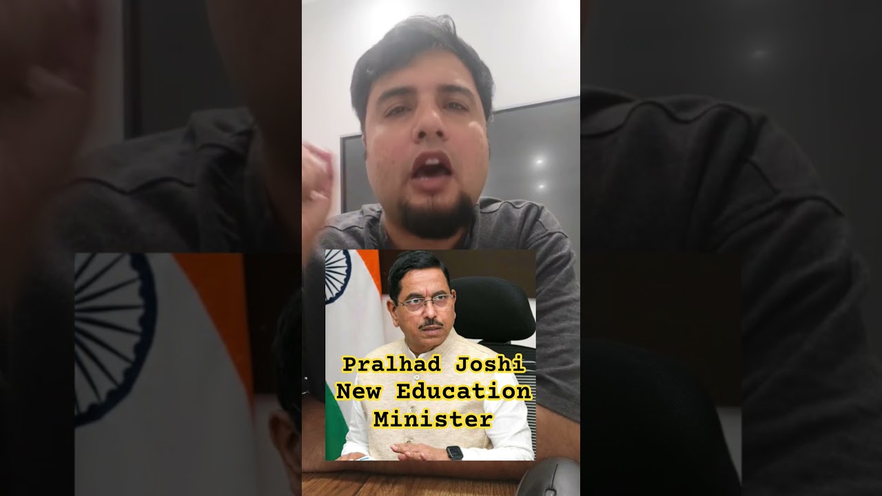 Pralhad Joshi appointed New Education Minister #pralhadjoshi #educationminister #delhiprotest