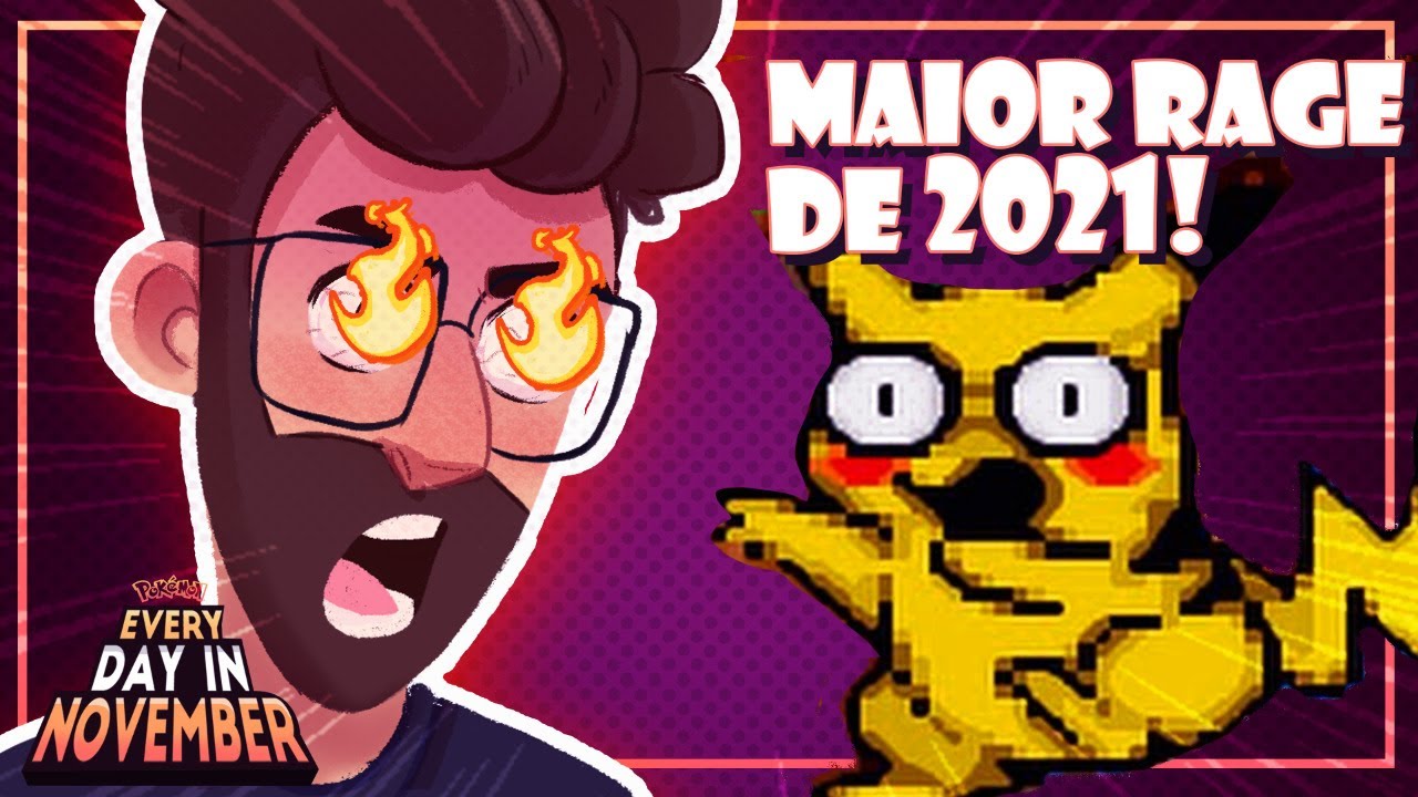 DEI RAGE JOGANDO O PIOR JOGO DE POKEMON