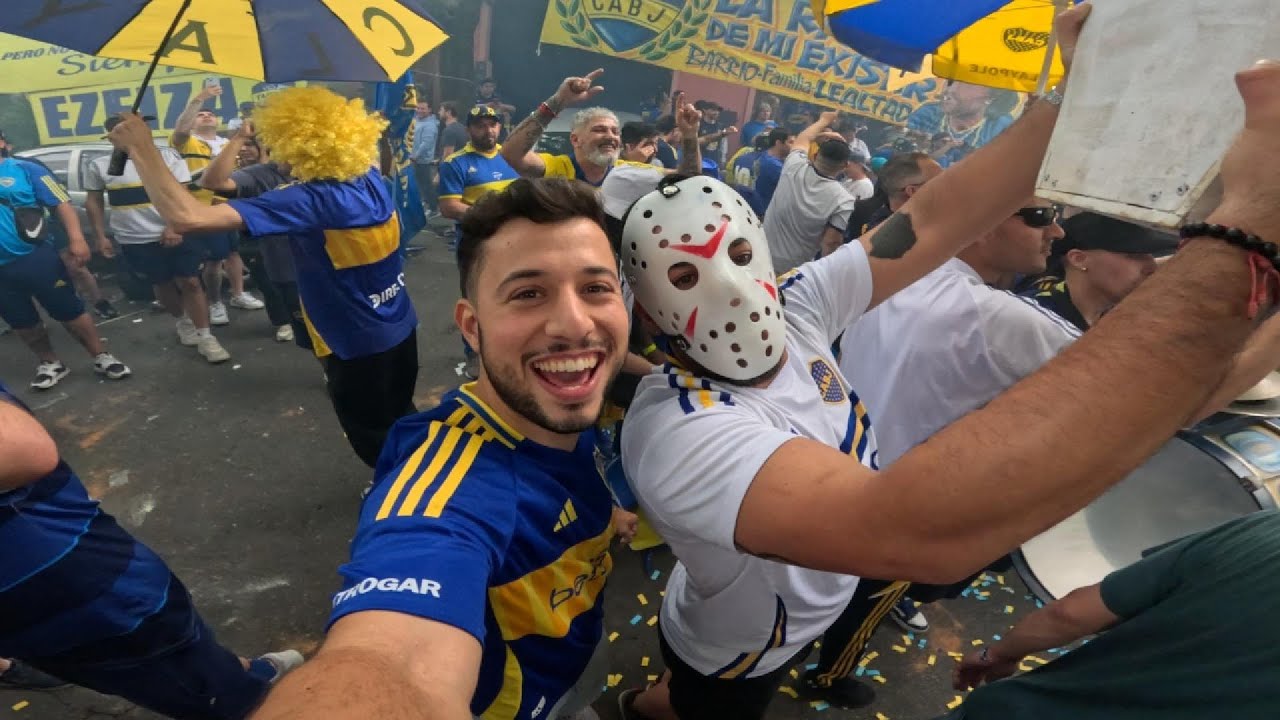 Das Heftigste Derby Der Welt - Auf den Straßen in La Boca😱🇦🇷