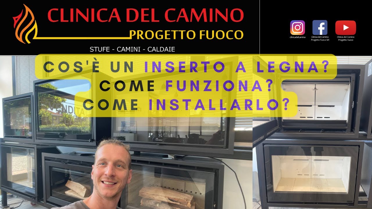 INSERTO A LEGNA che cos'&egrave; e come funziona? Tutto sui camini da incasso!