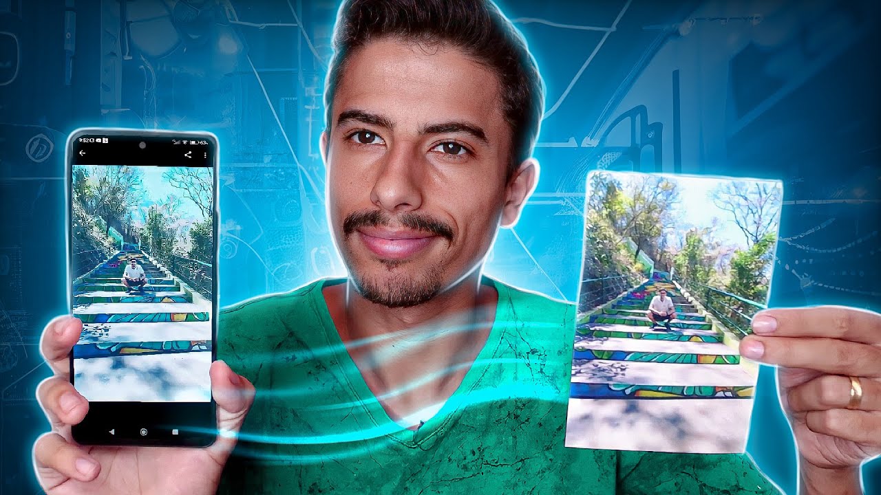 Como DIGITALIZAR FOTOS ANTIGAS pelo CELULAR!