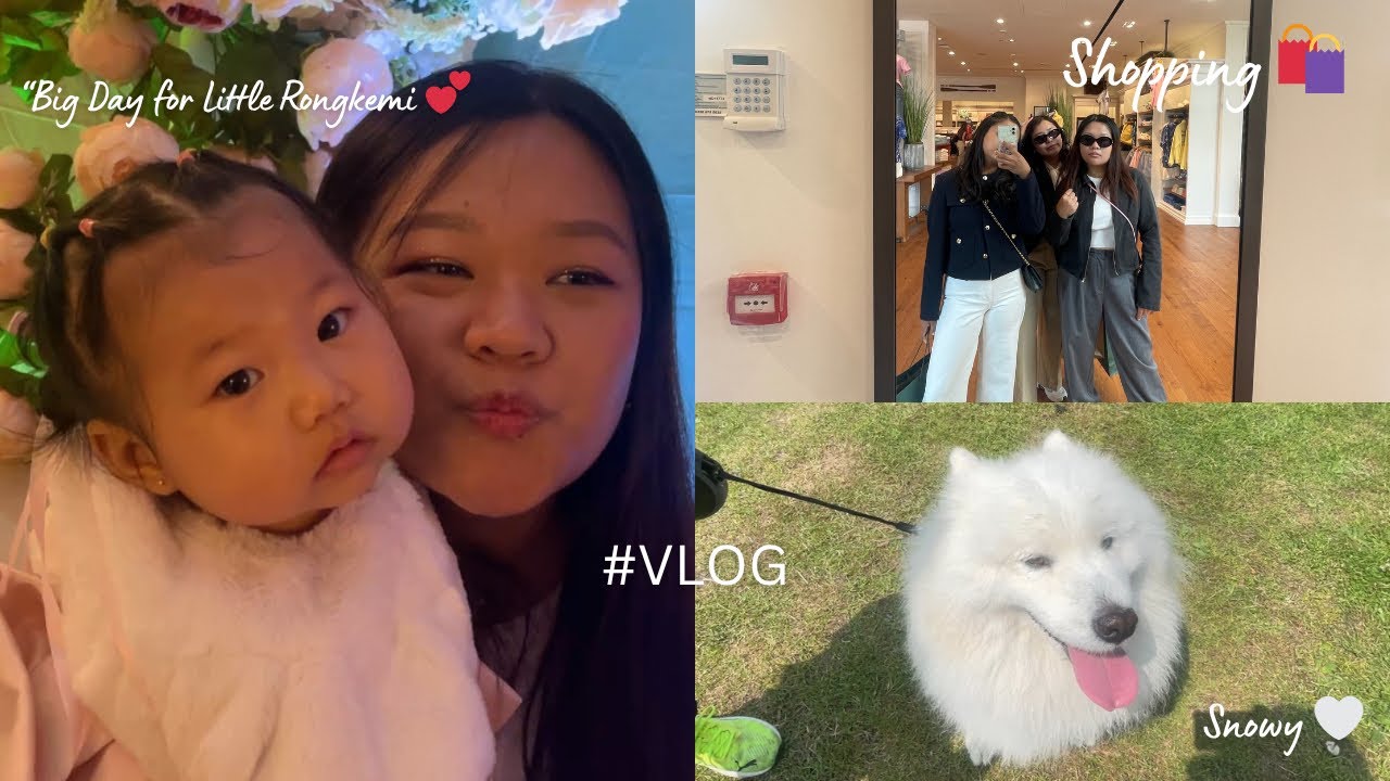 Rongkemi’s 1st Birthday Vlog 🎂 | Shopping Day Out 🛍️ | Nepali Food Cravings 🇳🇵