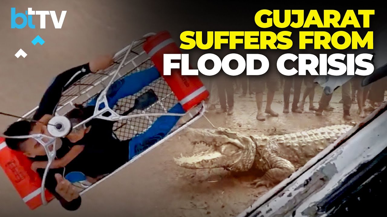 Gujarat Reels From Torrential Rain: Floods, Deaths, And Disruption Amid Rescue Efforts
