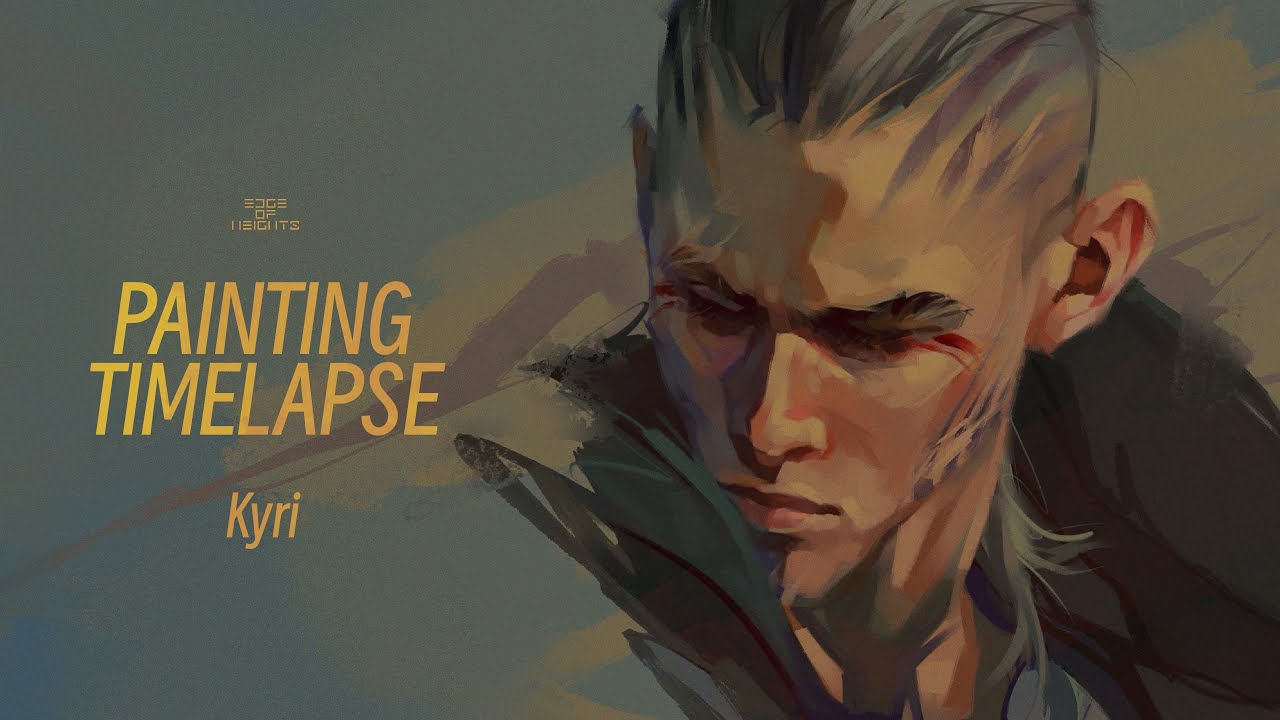 Edge of Heights - OC Kyri - Painting Timelapse