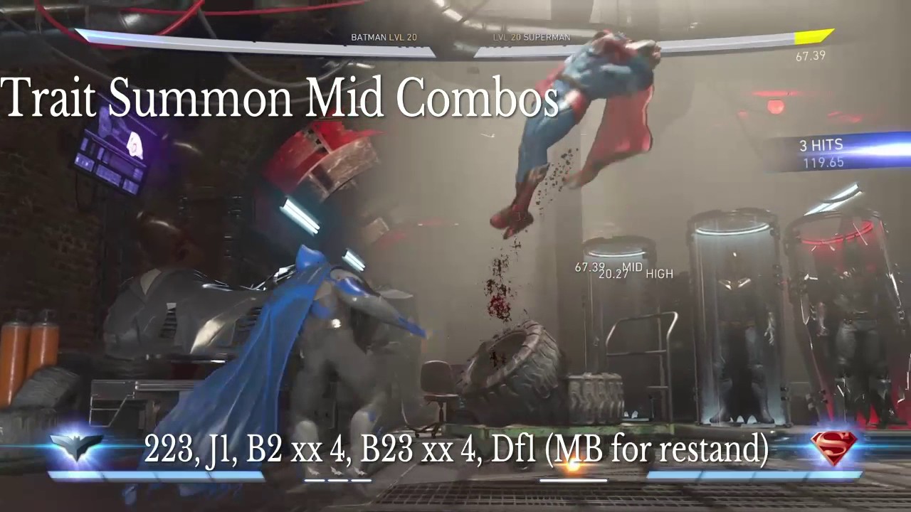 Batman Advanced Combo Guide
