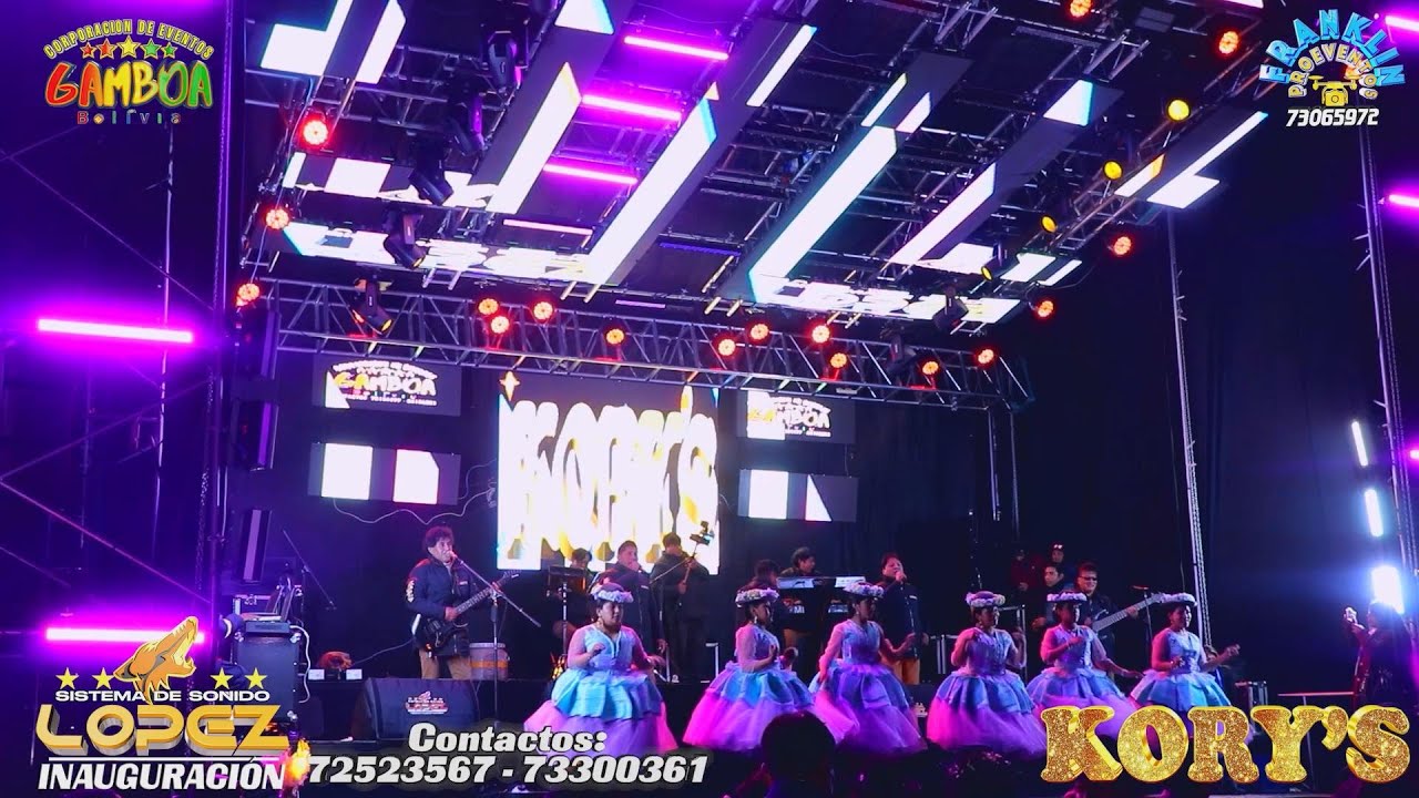 SIEMPRE KORIS EN VIVO 2023 INAUGURACION DEL SISTEMA DE SONIDO LOPEZ