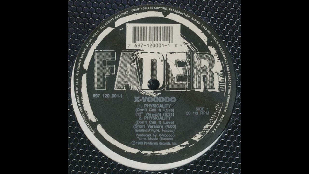 X-Voodoo – Physicality (Don't Call It Love) (12'' Version)