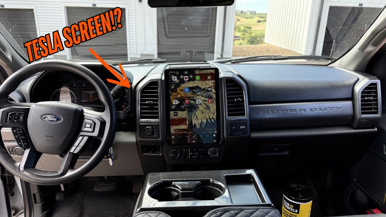 I installed a Tesla screen in my Ford F250...