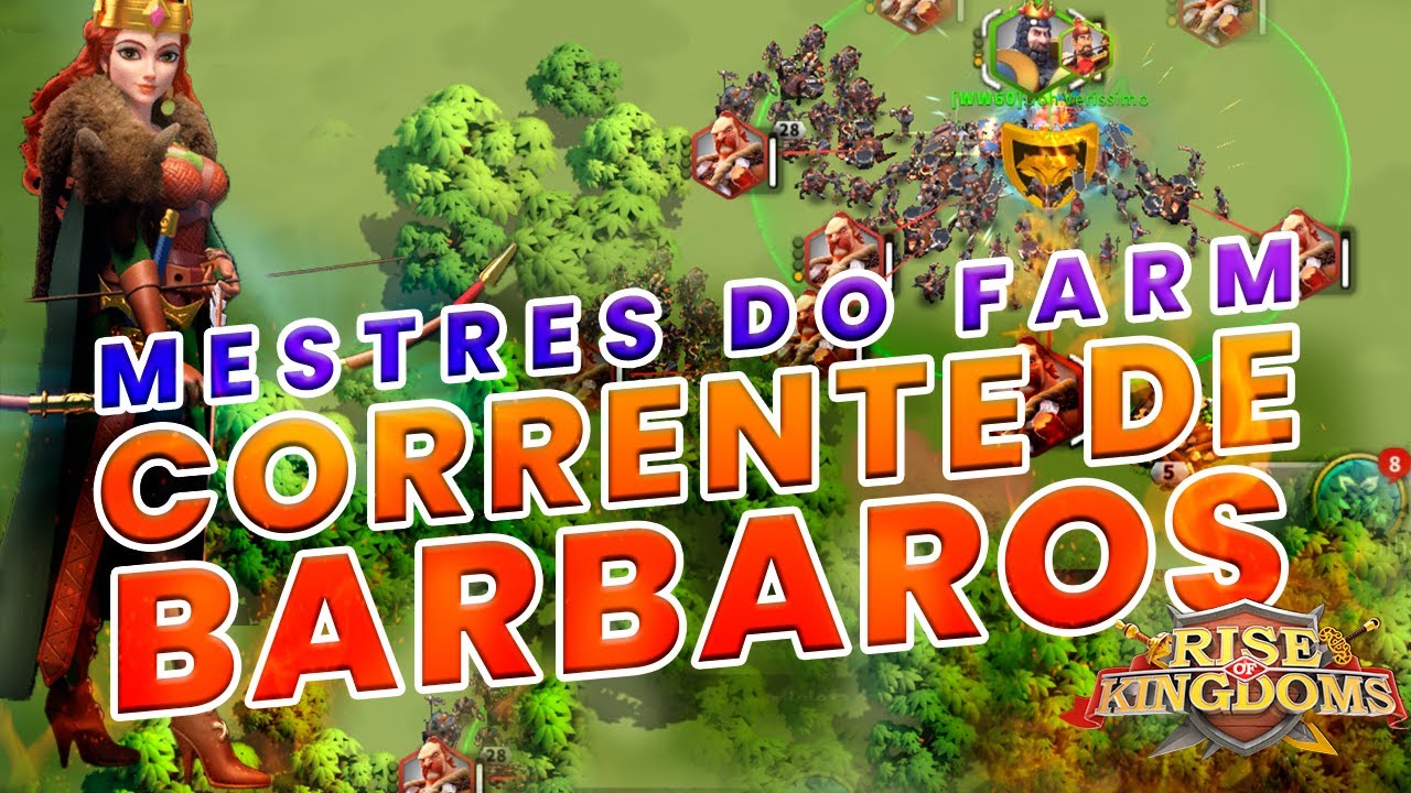 FARM LIKE A PRÓ [BARBARIAN CHAIN] RISE OF KINGDOMS