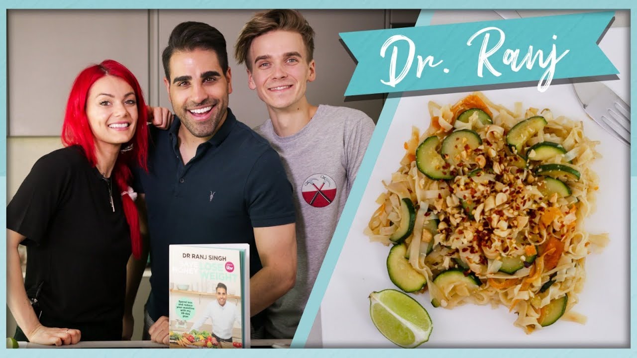 EASY Veggie Pad Thai with DR. RANJ!